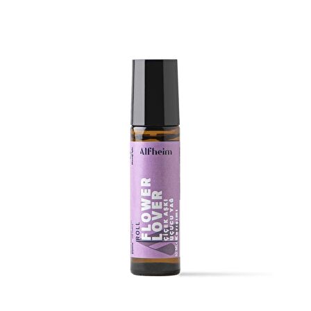 Alfheim Flower Lover Terapi Roll/ Uçucu Yağ Karışımı/ Roll-on/ 10 Ml