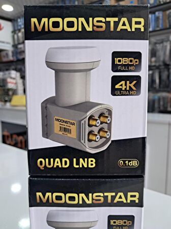 MOONSTAR Full HD Universal DÖRTLÜ Çıkışlı Lnb