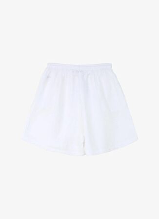 White by Nature Normal Bel Beyaz Kadın Düz Kısa Etek 332848