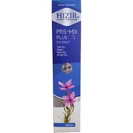 HIZIR DOĞAL ÜRÜNLER PRS-MİX PLUS 250 ML