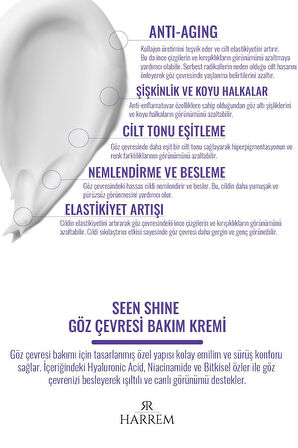 Seen Shine Göz Çevresi Bakım Kremi