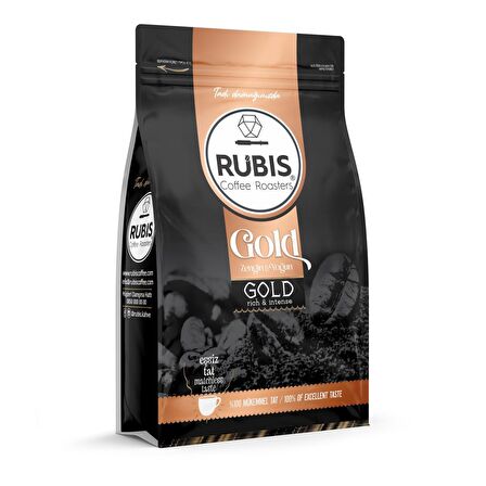 Rubis Coffee Roasters Gold Klasik Sade 200 gr Paket 