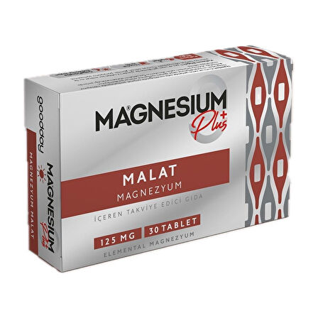 Goodday Magnesium Plus Magnezyum Malat 30 Tablet