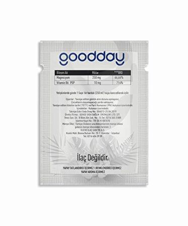 GOODDAY MAGNESIUM PLUS M (MAGNEZYUM  MALAT)