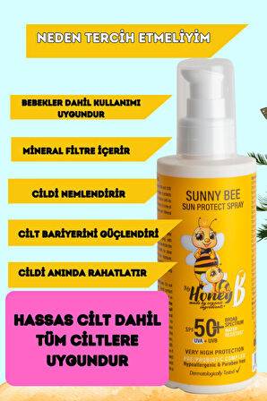 My Honey B Sunny Bee 147 ml güneş koruyucu sprey