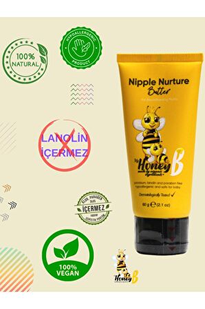 Nipple Nurture Butter Doğal Göğüs Ucu Kremi 60 Gr