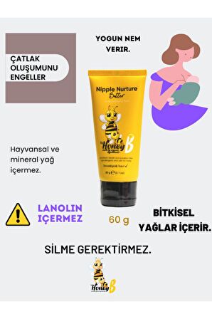 Nipple Nurture Butter Doğal Göğüs Ucu Kremi 60 Gr