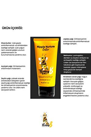 Nipple Nurture Butter Doğal Göğüs Ucu Kremi 60 Gr