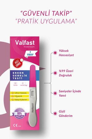 Erken Gebelik Testi Hızlı Hamilelik Testi 5 Adet