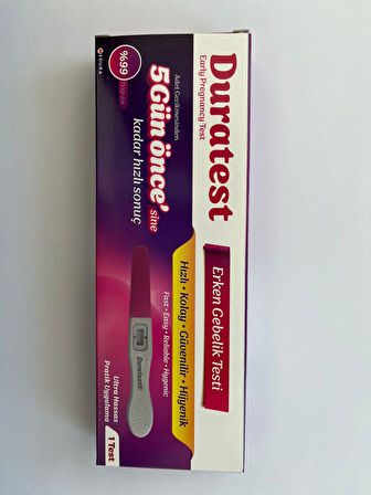 DURATEST ERKEN GEBELİK TESTİ