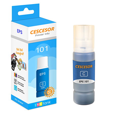 Epson 101 Mavi Muadil Mürekkep - 70 ml - CESCESOR