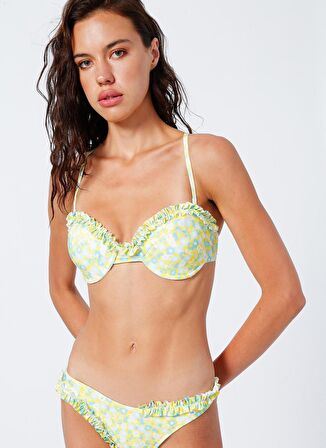 Louren Sarı Kadın Bikini Takım B1475