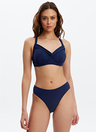 Louren Lacivert Kadın Bikini Takım LRN22YKB1497