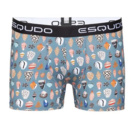 ESQUDO Çok Renkli Erkek Boxer ESBXD0014