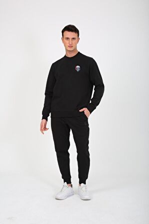 Esqudo Erkek Sweatshirt ESWTP0001 BLACK