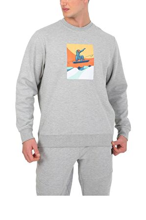 Esqudo Snowboard Erkek Sweatshirt ESWTP0006