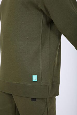 Esqudo Erkek Sweatshirt ESWTP0006 KHAKI