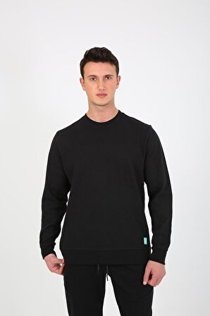 Esqudo Erkek Sweatshirt ESWTB0001 BLACK