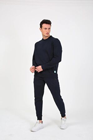 Esqudo Erkek Sweatshirt ESWTB0001 NAVY