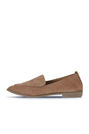 Bueno Shoes Pudra Süet Kadın Düz Babet 01wn0128