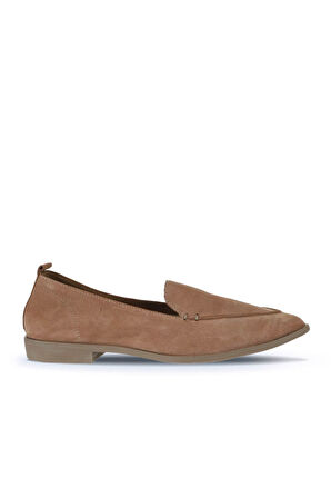 Bueno Shoes Pudra Süet Kadın Düz Babet 01wn0128
