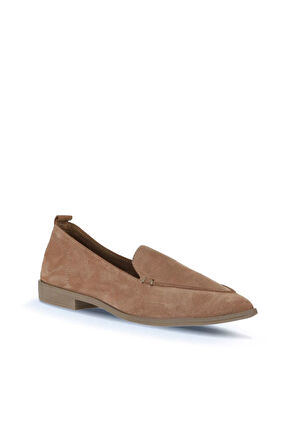 Bueno Shoes Pudra Süet Kadın Düz Babet 01wn0128