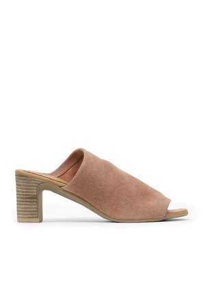 Bueno Shoes Pudra Süet Kadın Topuklu Terlik 01wn1503