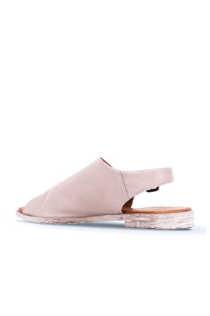 Bueno Shoes Gümüş Deri Kadın Sandalet 01wn5000