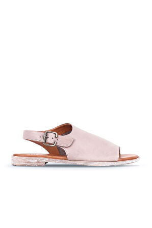 Bueno Shoes Gümüş Deri Kadın Sandalet 01wn5000