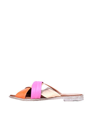 Bueno Shoes Multi Deri Kadın Düz Terlik 01wn5018