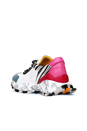 Bueno Shoes Mavi Deri Kadın Spor Ayakkabı 01wq10600
