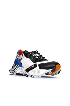 Bueno Shoes Siyah Deri Kadın Spor Ayakkabı 01wq10600