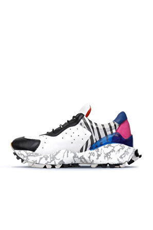 Bueno Shoes Siyah Deri Kadın Spor Ayakkabı 01wq10600