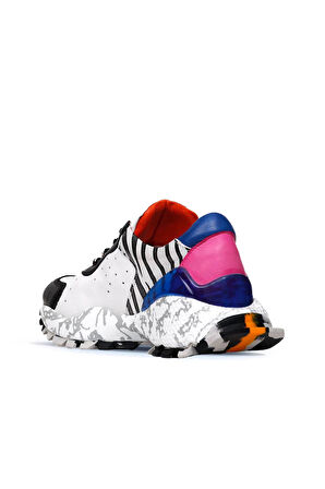 Bueno Shoes Siyah Deri Kadın Spor Ayakkabı 01wq10600