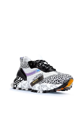 Bueno Shoes Leopar Deri Kadın Spor Ayakkabı 01wq10602