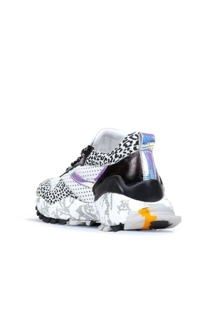 Bueno Shoes Leopar Deri Kadın Spor Ayakkabı 01wq10602