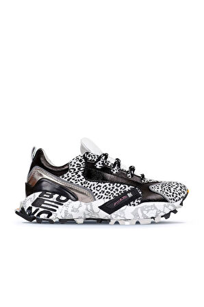 Bueno Shoes Leopar Deri Kadın Spor Ayakkabı 01wq10604