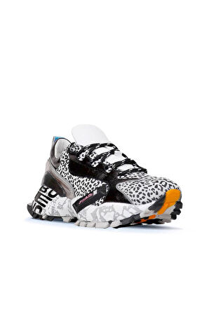 Bueno Shoes Leopar Deri Kadın Spor Ayakkabı 01wq10604