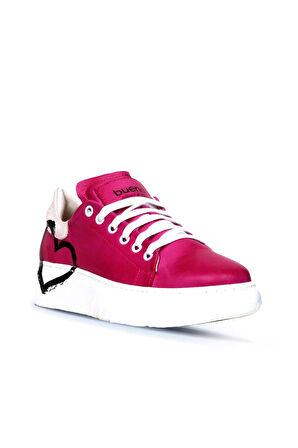 Bueno Shoes Fuşya Deri Kadın Spor Ayakkabı 01wr4802