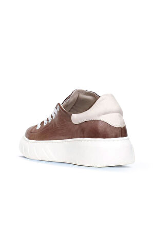 Bueno Shoes Gri Deri Kadın Spor Ayakkabı 01wr4802