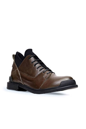 Bueno Shoes Yeşil Deri Kadın Düz Bot 01wp7701