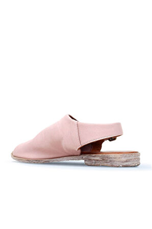Bueno Shoes Gül Kurusu Deri Kadın Sandalet 01wn5000