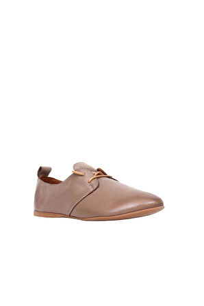 Bueno Shoes Gri Deri Kadın Günlük Ayakkabı 01wj2123