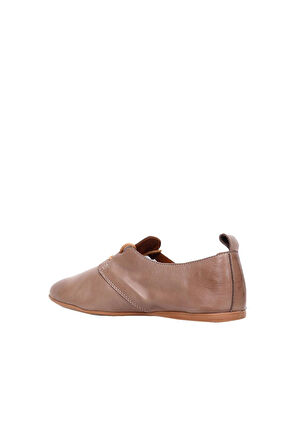 Bueno Shoes Gri Deri Kadın Günlük Ayakkabı 01wj2123