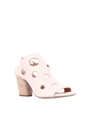 Bueno Shoes Pudra Deri Kadın Topuklu Sandalet 01wl3704