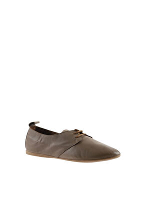 Bueno Shoes Gümüş Deri Kadın Günlük Ayakkabı 01wj2123