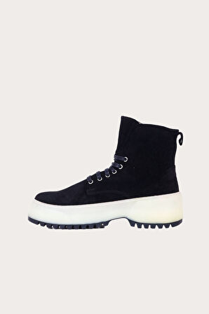 Bueno Shoes Siyah Süet Kadın Spor Bot 01wr4700