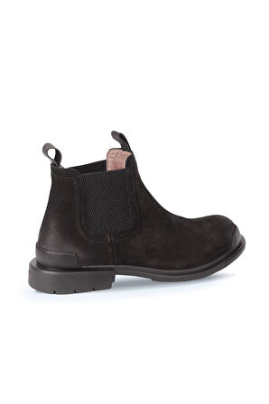 Bueno Shoes Siyah Nubuk Kadın Düz Bot 01wr0901