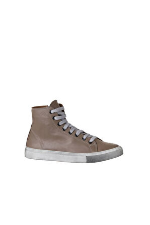 Bueno Shoes Gri Deri Kadın Spor Bot 01wr1814