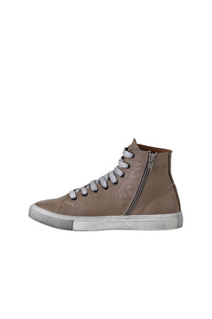 Bueno Shoes Gri Deri Kadın Spor Bot 01wr1814